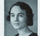 1933 Halcyon black and white portrait of Elizabeth “Elise” Stammelbach Welfling ’33